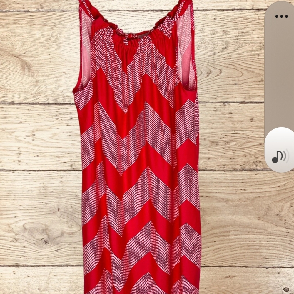 Emma & Michele Pink Polka Dot Sleeveless Dress